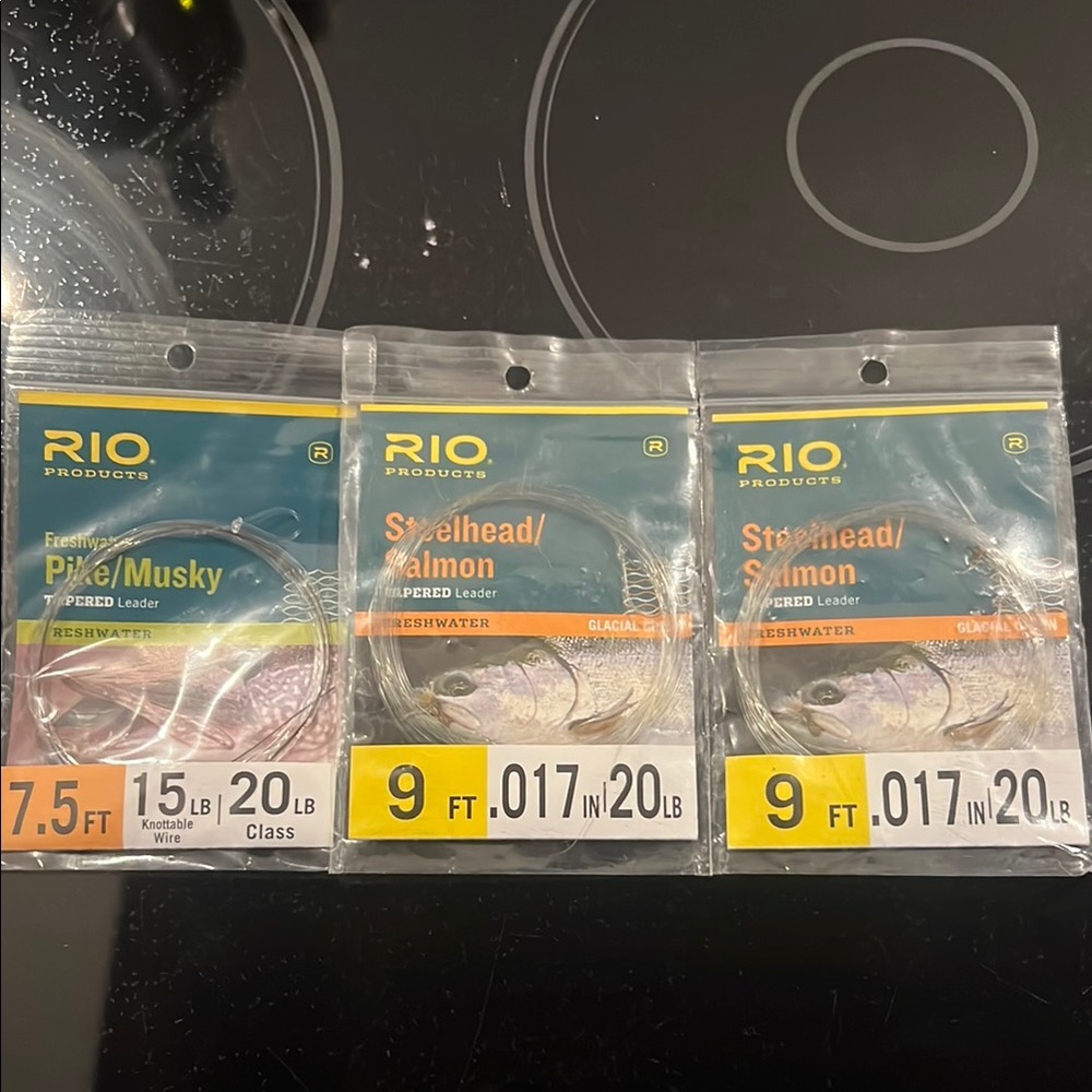 RIO Fishing Leaders Set - Pike/Musky, Steelhead/Salmon